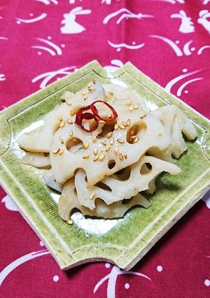 蓮根のきんぴら-レシピのメイン写真