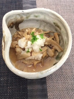 【野菜ソムリエ】堀川ごぼうのみぞれ煮-レシピのメイン写真