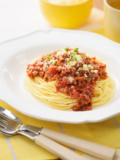 低糖質パスタで♪挽肉たっぷりボロネーゼ-レシピのメイン写真