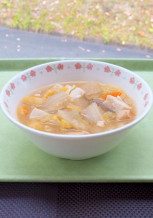 とり汁! 【葛尾村の給食】-レシピのメイン写真