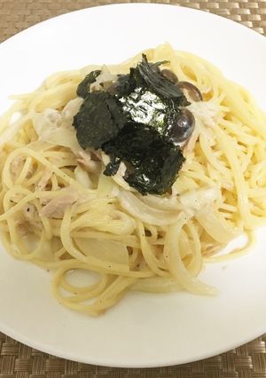 麺つゆでツナの和風クリームパスタ-レシピのメイン写真