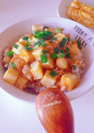 厚揚げのそぼろあんかけ丼☆-レシピのメイン写真