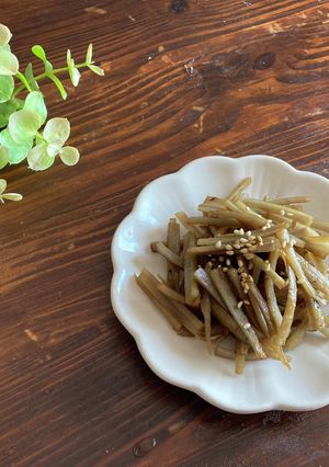 作り置き♡ごぼう使い切り！きんぴらごぼう-レシピのメイン写真