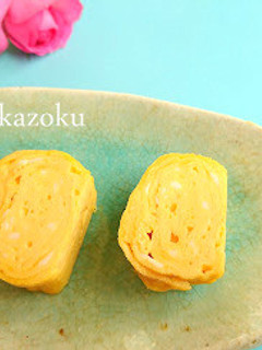 ほんのり甘い黄色い卵焼き-レシピのメイン写真