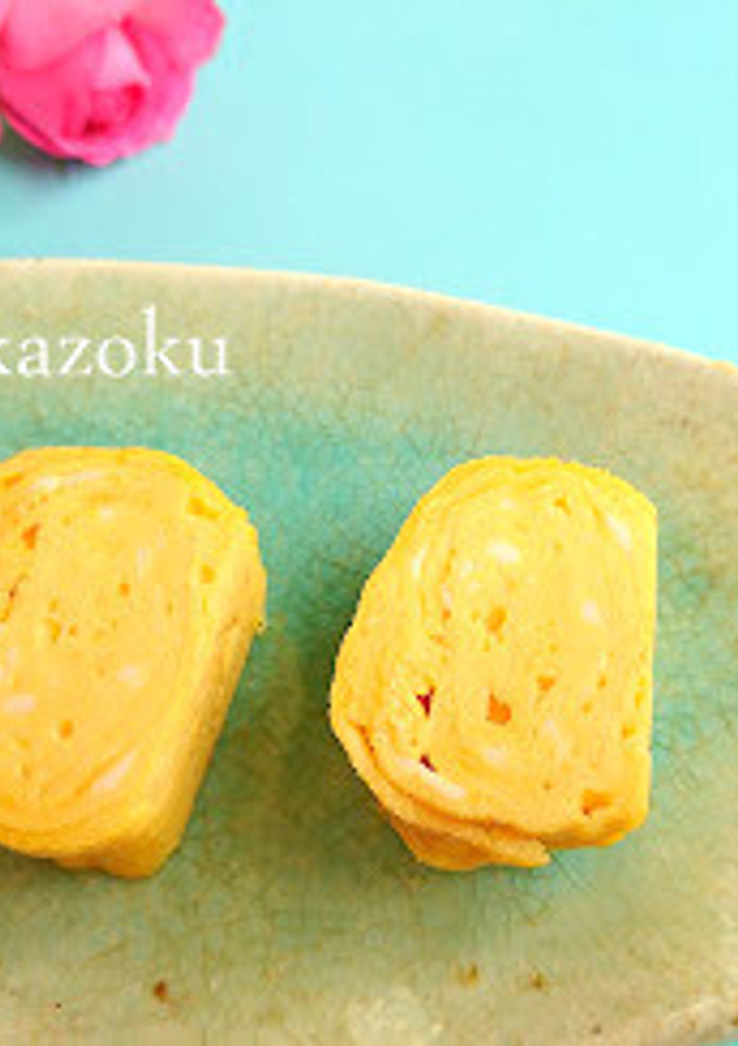ほんのり甘い黄色い卵焼き-レシピのメイン写真