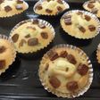 カボチャとクリームチーズの米粉マフィン
