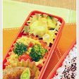 お弁当に!エビとアボガドのグラタン