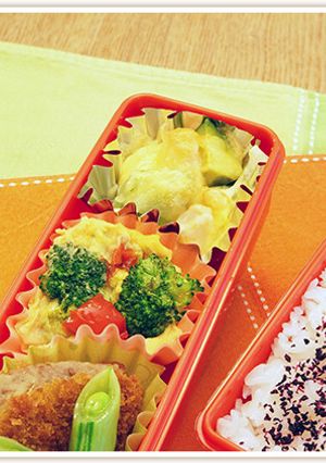 お弁当に！エビとアボガドのグラタン-レシピのメイン写真