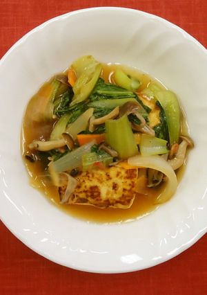 豆腐の野菜あんかけ☆宇都宮市保健センター-レシピのメイン写真