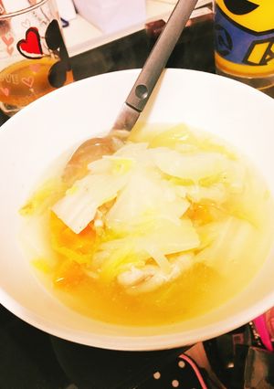 余り物で中華風スープ-レシピのメイン写真