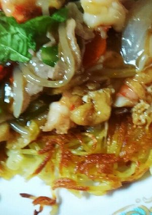 簡単餡でバリバリ野菜焼きそば❗ゆりさん風-レシピのメイン写真