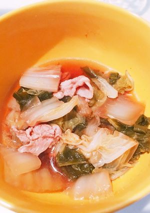 白菜と豚肉の煮物-レシピのメイン写真