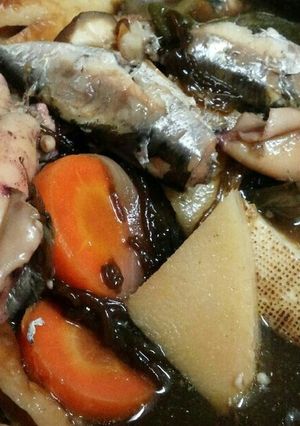 海鮮生姜煮物（血管ダイエット1182）-レシピのメイン写真
