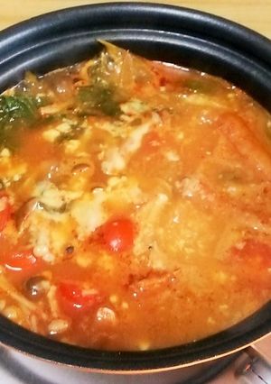 トマト紅茶鍋-レシピのメイン写真