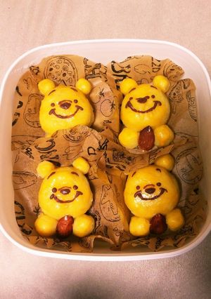プーさんのスイートポテト-レシピのメイン写真
