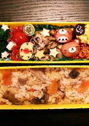 リラックマ　キャラ弁-レシピのメイン写真