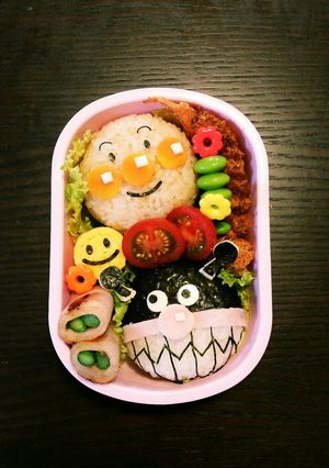 アンパンマン　キャラ弁-レシピのメイン写真