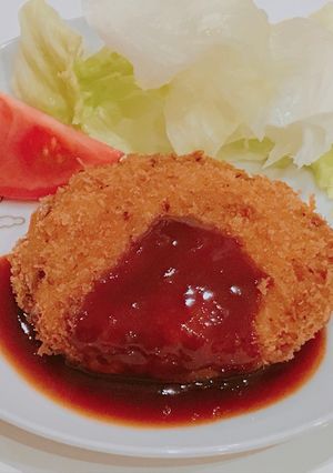 コツ5つ、ジューシー破裂なしメンチカツ!-レシピのメイン写真