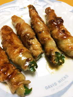 千切りピーマンの肉巻き-レシピのメイン写真