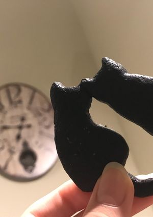 黒猫竹炭クッキー♡-レシピのメイン写真