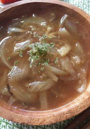 生姜たっぷり！玉ねぎスープ-レシピのメイン写真