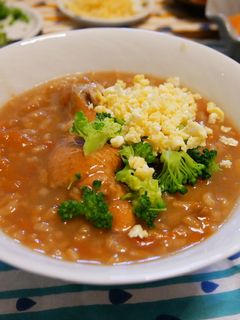 トマト×紅茶の中華風お粥-レシピのメイン写真