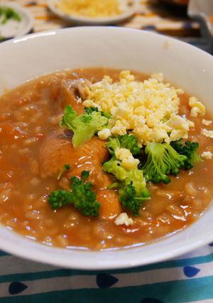トマト×紅茶の中華風お粥-レシピのメイン写真
