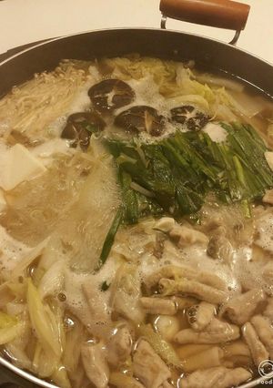 我が家のもつ鍋-レシピのメイン写真