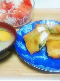 かぶとむね肉で一汁一菜●鶏むね春巻-レシピのメイン写真