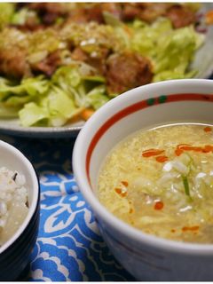 酸辣湯スープ-レシピのメイン写真
