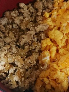 そぼろ丼-レシピのメイン写真
