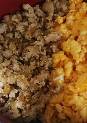 そぼろ丼-レシピのメイン写真