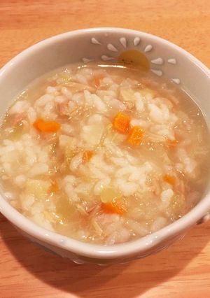 離乳食中期〜リメイクおじや-レシピのメイン写真