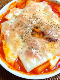 トマト・キムチのうどんドリア-レシピのメイン写真