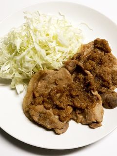 りんごたっぷりしょうが焼き-レシピのメイン写真