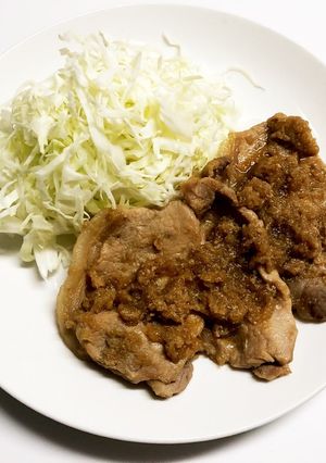 りんごたっぷりしょうが焼き-レシピのメイン写真