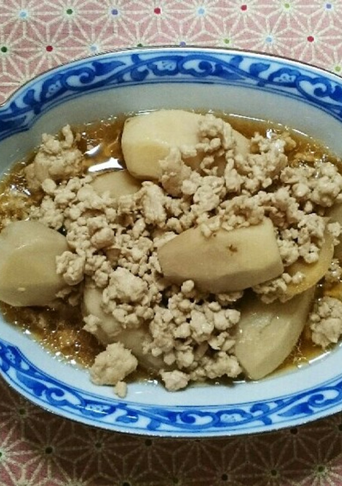 ✢✢里芋と鶏そぼろの煮物✢✢-レシピのメイン写真