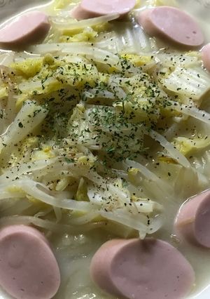 白菜レシピ〜+ギョニソのクリーム煮〜-レシピのメイン写真