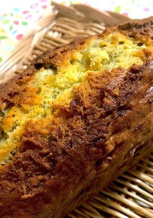 簡単！ボール１つで バナナパウンドケーキ-レシピのメイン写真
