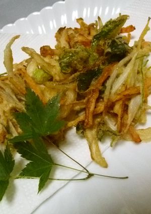 ホタテのかき揚げ-レシピのメイン写真