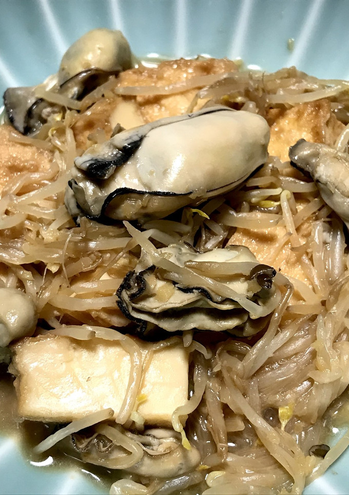 厚揚げ、もやし、牡蠣のオイスター炒め-レシピのメイン写真