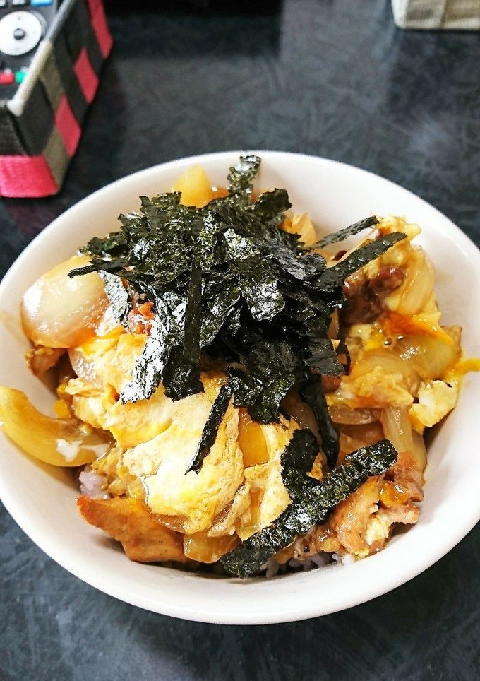 簡単☆缶詰の焼き鳥を使って親子丼風♪-レシピのメイン写真