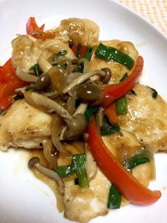 鶏胸肉のオイスター炒め-レシピのメイン写真