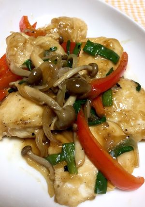 鶏胸肉のオイスター炒め-レシピのメイン写真