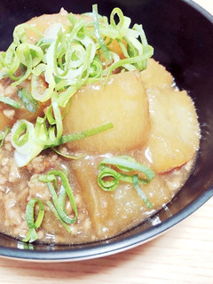 【だいこんのそぼろ煮】-レシピのメイン写真