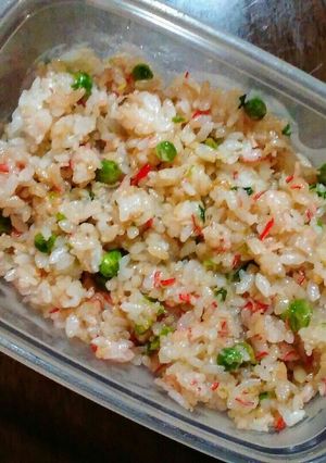 ★カニカマ＆グリーンピース炒飯★-レシピのメイン写真