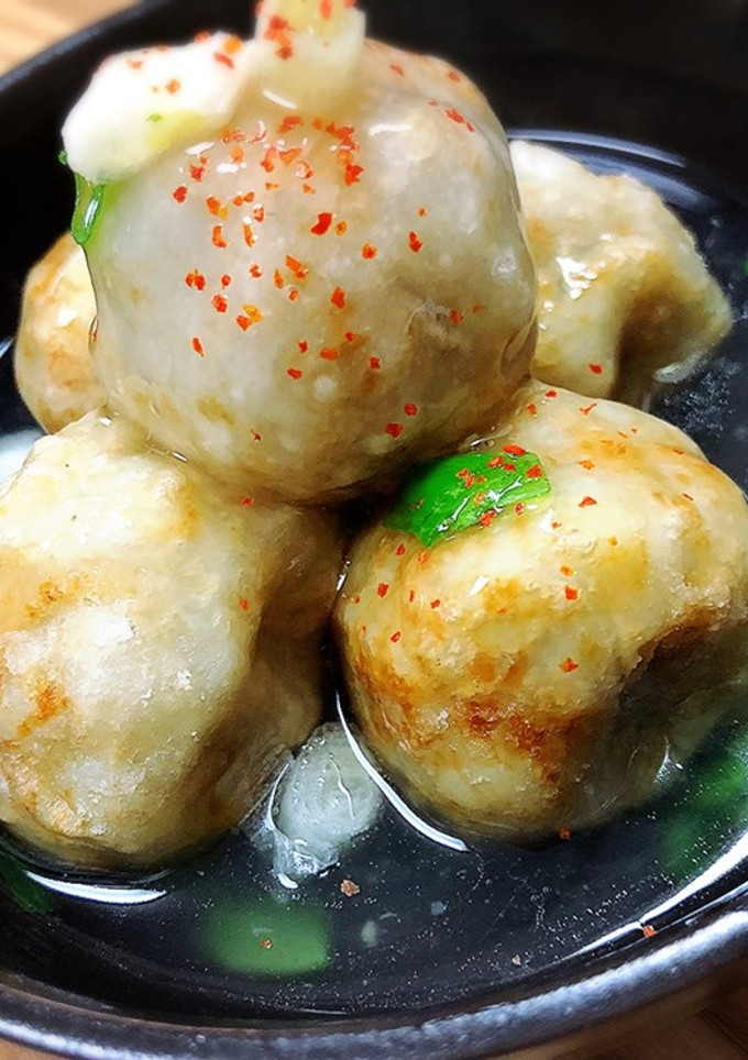 和風だし餡でふわとろ里芋の揚げだし-レシピのメイン写真