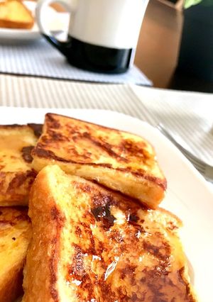 簡単！もっちりフレンチトースト-レシピのメイン写真
