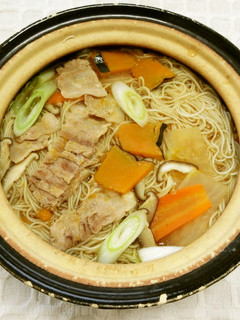 ほうとう風そうめん鍋-レシピのメイン写真