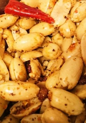 ビールのつまみに麻辣ピーナッツ！-レシピのメイン写真